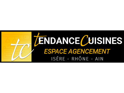 Réalisation logo Tendance Cuisines Saint Romain de Jalionas (38)