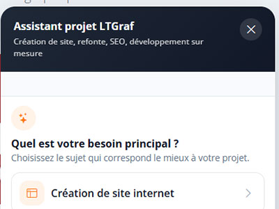 Tunnel conversationnel de qualification des besoins
